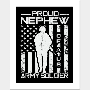 Proud Nephew of a US Army Soldier Posters and Art